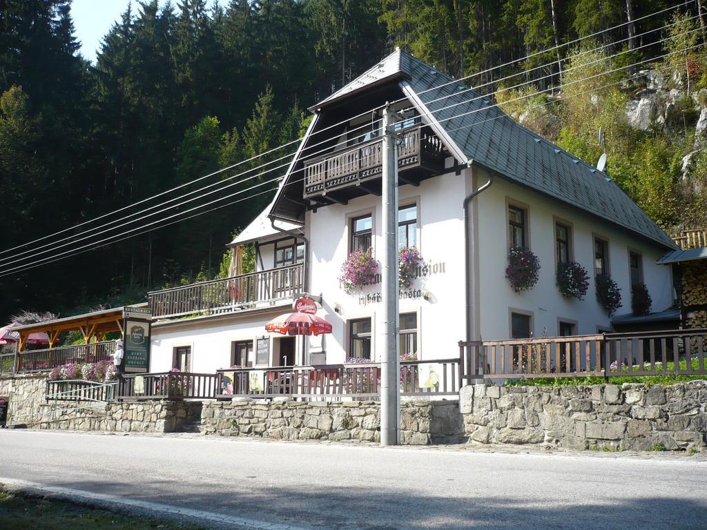 Pension Rybarska Basta Rožmberk nad Vltavou Dış mekan fotoğraf